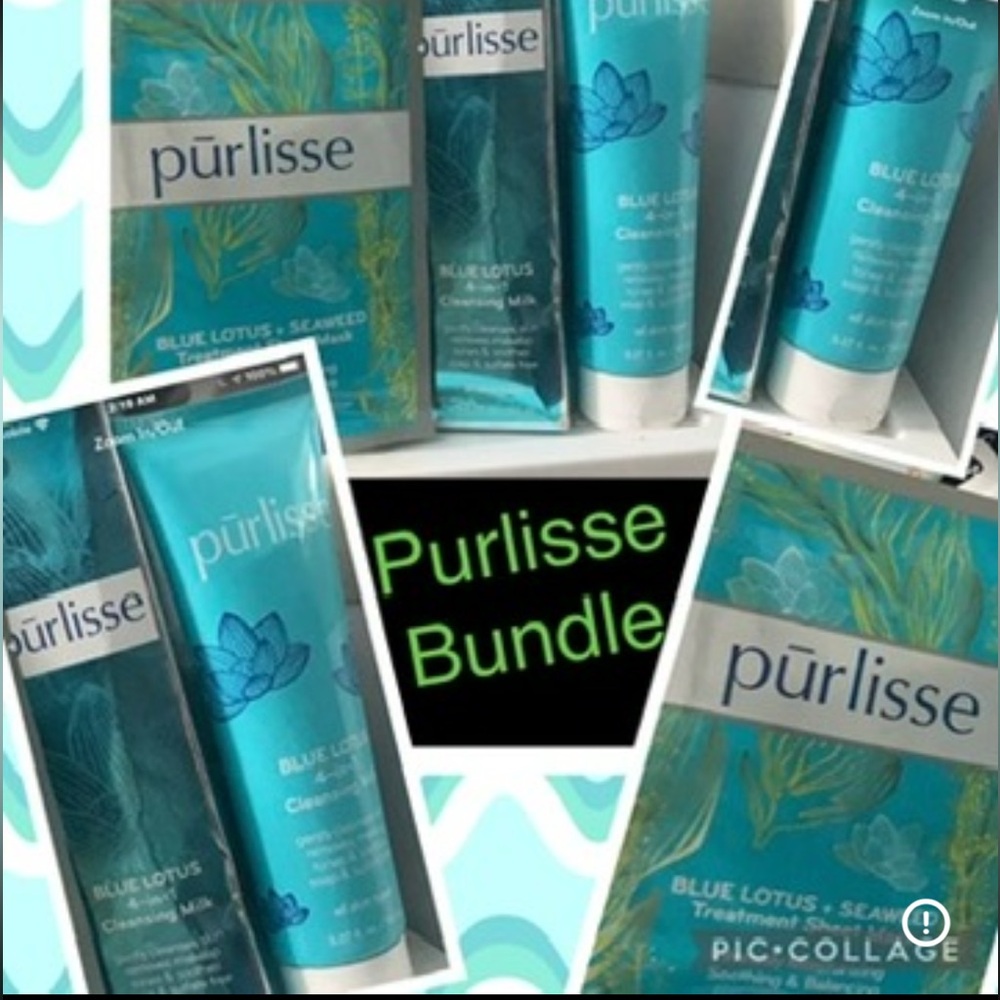 Purlisse Blue Lotus Cleansing Milk